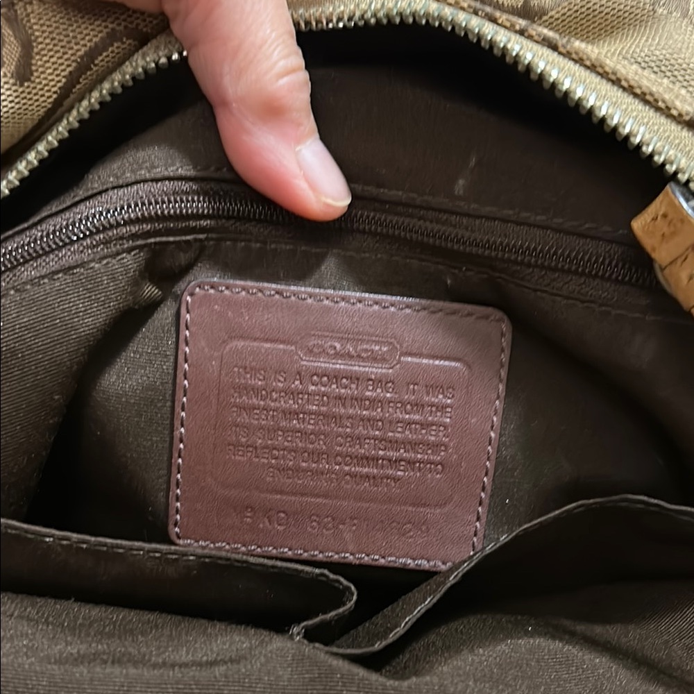 Coach Horse and Carriage Logo Bag - Picture 8 of 15